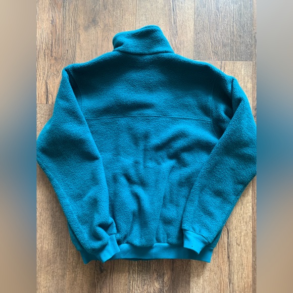 Vintage Patagonia fleece jacket / Teal / size: M - Picture 2 of 9